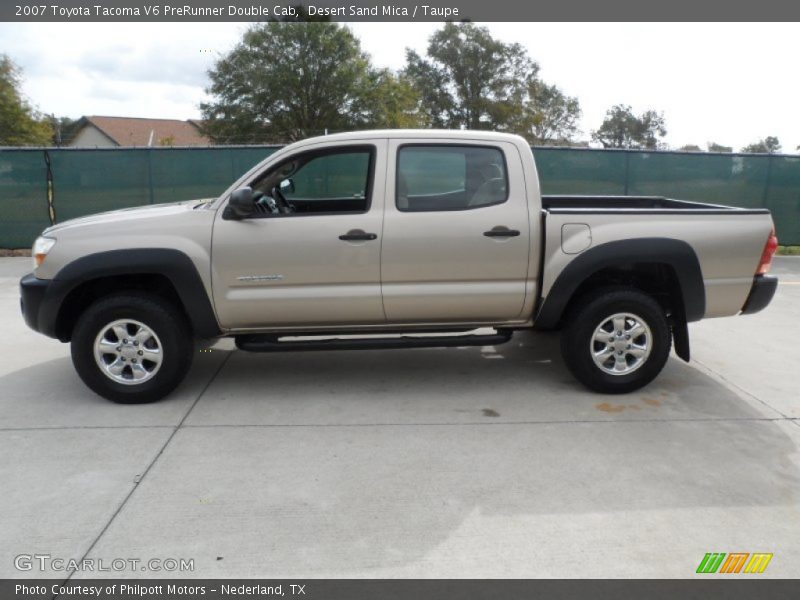 Desert Sand Mica / Taupe 2007 Toyota Tacoma V6 PreRunner Double Cab