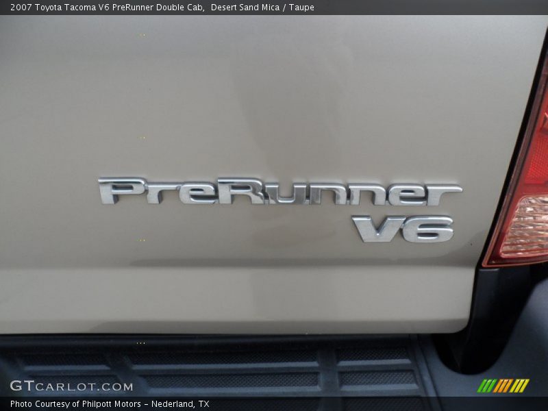 Desert Sand Mica / Taupe 2007 Toyota Tacoma V6 PreRunner Double Cab
