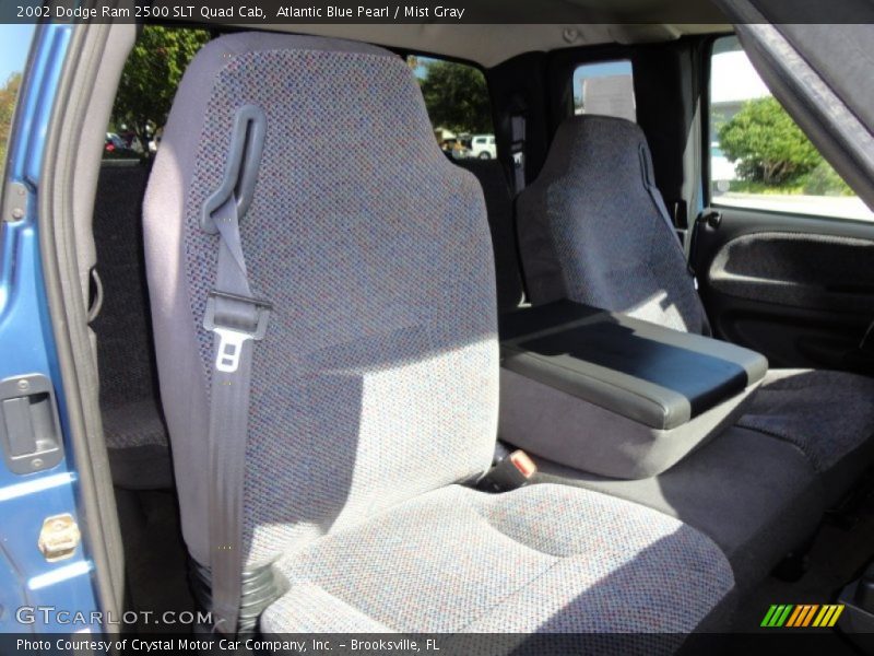  2002 Ram 2500 SLT Quad Cab Mist Gray Interior
