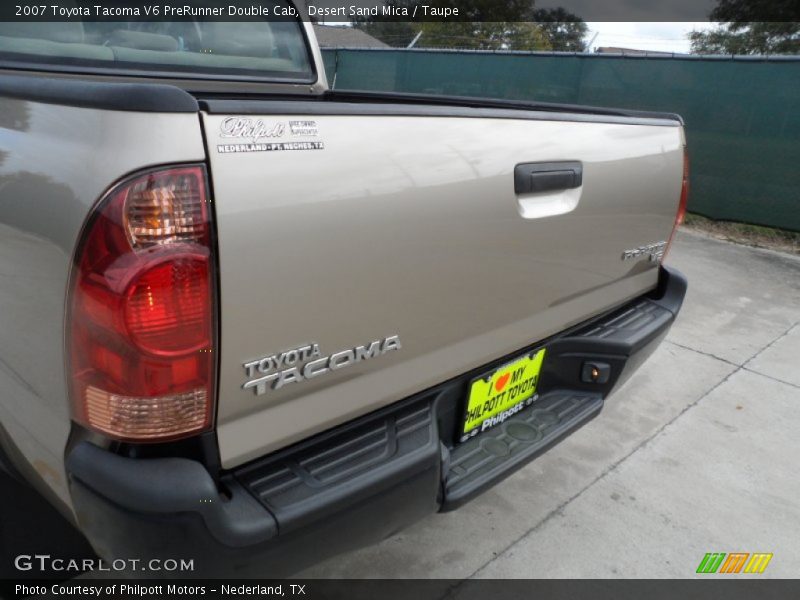 Desert Sand Mica / Taupe 2007 Toyota Tacoma V6 PreRunner Double Cab