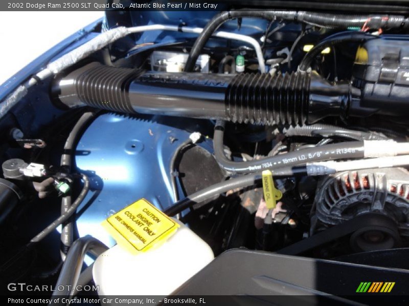  2002 Ram 2500 SLT Quad Cab Engine - 5.9 Liter OHV 16-Valve Magnum V8