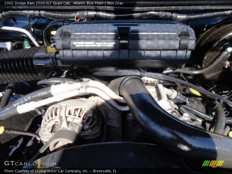  2002 Ram 2500 SLT Quad Cab Engine - 5.9 Liter OHV 16-Valve Magnum V8