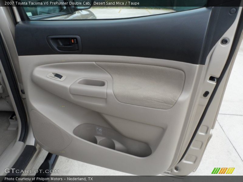 Desert Sand Mica / Taupe 2007 Toyota Tacoma V6 PreRunner Double Cab