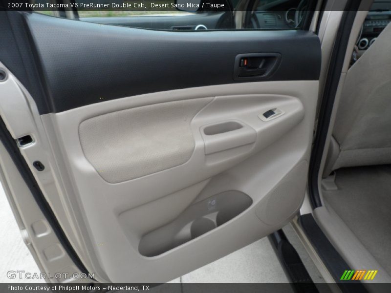 Desert Sand Mica / Taupe 2007 Toyota Tacoma V6 PreRunner Double Cab