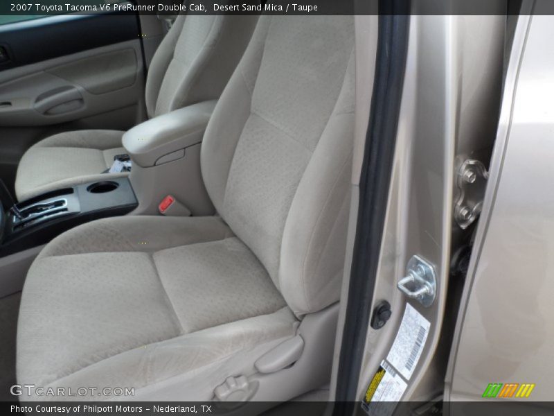 Desert Sand Mica / Taupe 2007 Toyota Tacoma V6 PreRunner Double Cab