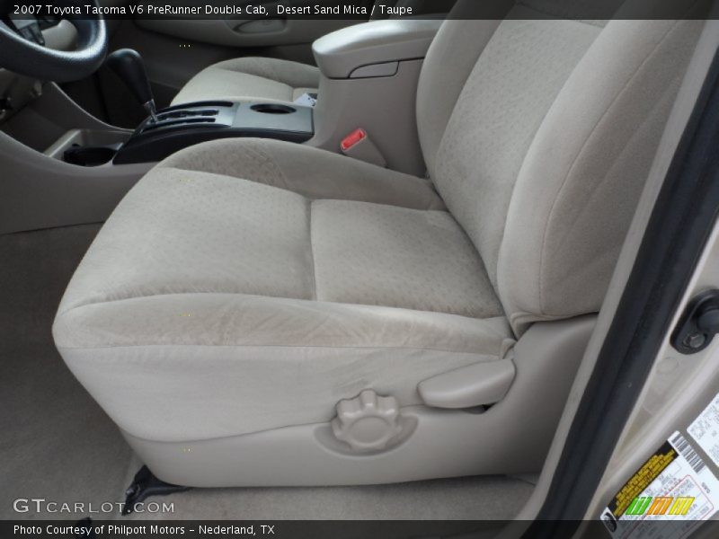 Desert Sand Mica / Taupe 2007 Toyota Tacoma V6 PreRunner Double Cab