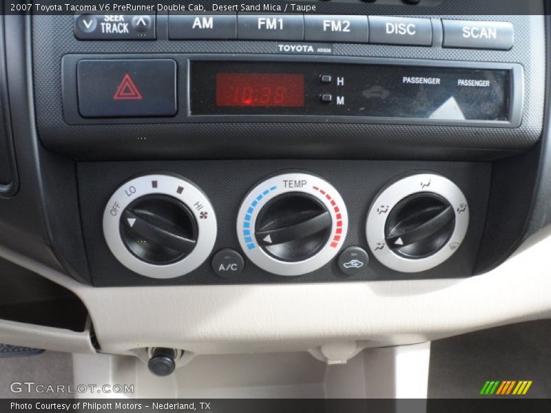 Desert Sand Mica / Taupe 2007 Toyota Tacoma V6 PreRunner Double Cab