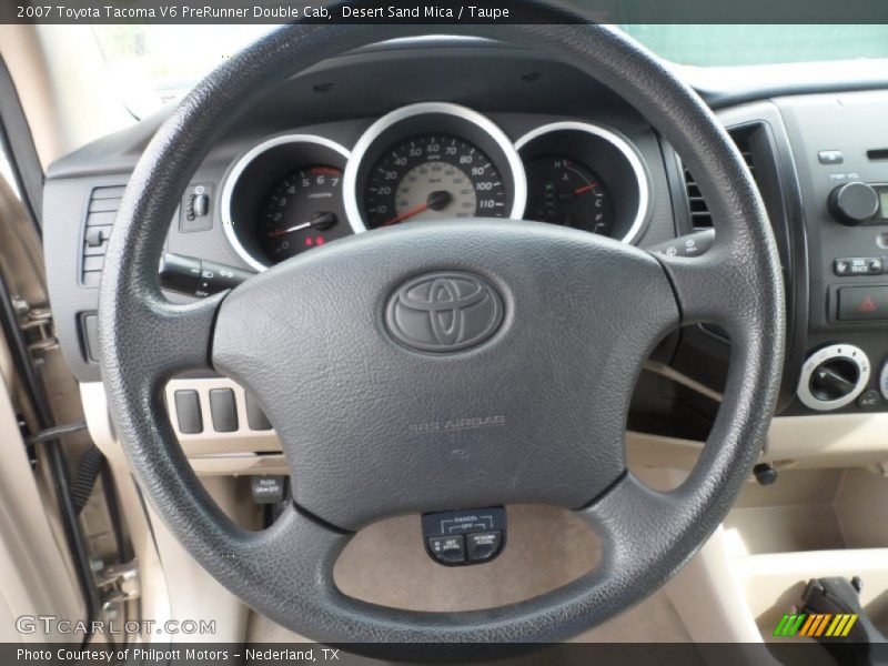 Desert Sand Mica / Taupe 2007 Toyota Tacoma V6 PreRunner Double Cab