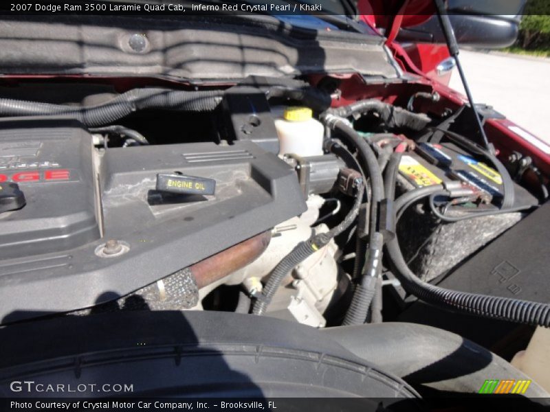  2007 Ram 3500 Laramie Quad Cab Engine - 6.7 Liter OHV 24-Valve Turbo Diesel Inline 6 Cylinder