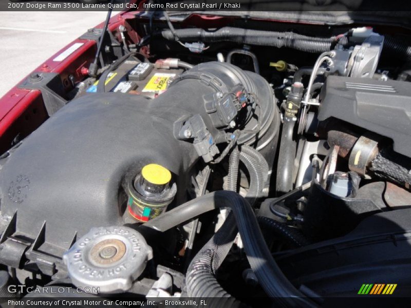  2007 Ram 3500 Laramie Quad Cab Engine - 6.7 Liter OHV 24-Valve Turbo Diesel Inline 6 Cylinder