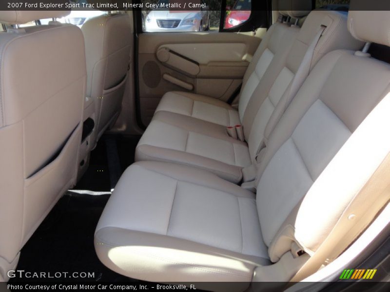 Mineral Grey Metallic / Camel 2007 Ford Explorer Sport Trac Limited