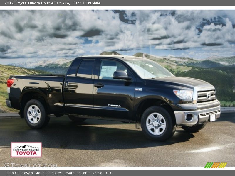 Black / Graphite 2012 Toyota Tundra Double Cab 4x4