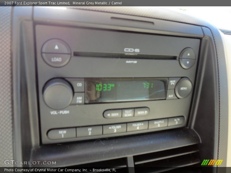Audio System of 2007 Explorer Sport Trac Limited