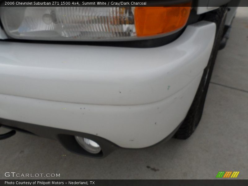 Summit White / Gray/Dark Charcoal 2006 Chevrolet Suburban Z71 1500 4x4