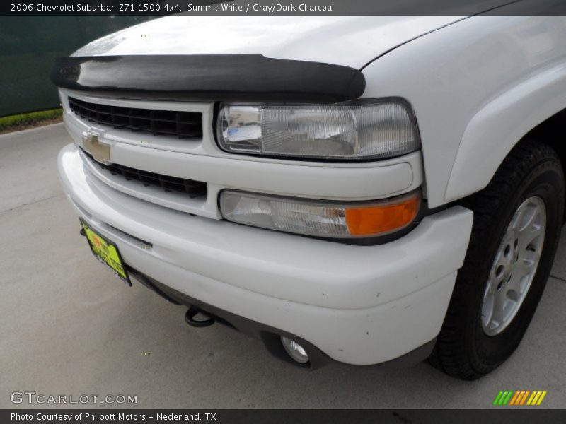 Summit White / Gray/Dark Charcoal 2006 Chevrolet Suburban Z71 1500 4x4