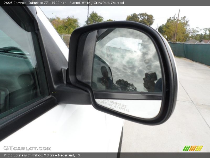 Summit White / Gray/Dark Charcoal 2006 Chevrolet Suburban Z71 1500 4x4