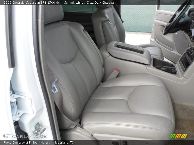 Summit White / Gray/Dark Charcoal 2006 Chevrolet Suburban Z71 1500 4x4