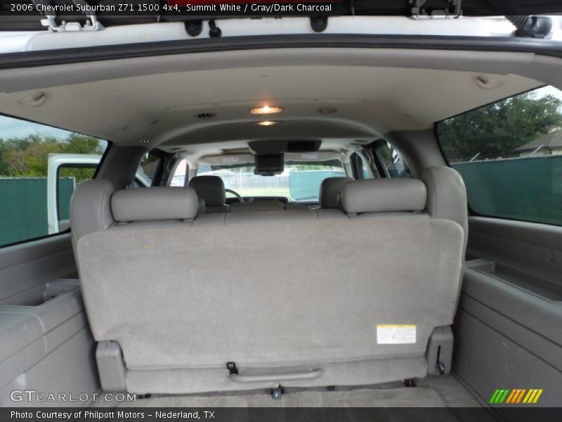 Summit White / Gray/Dark Charcoal 2006 Chevrolet Suburban Z71 1500 4x4