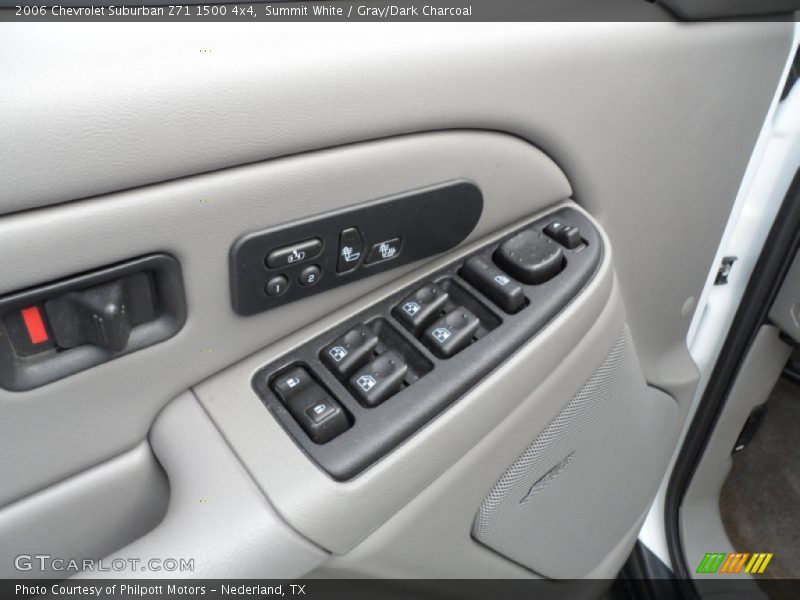 Summit White / Gray/Dark Charcoal 2006 Chevrolet Suburban Z71 1500 4x4