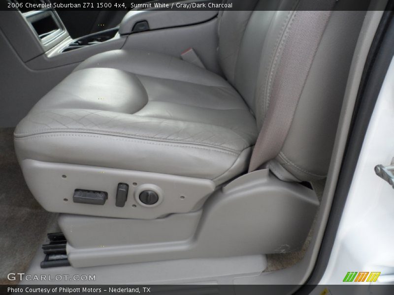 Summit White / Gray/Dark Charcoal 2006 Chevrolet Suburban Z71 1500 4x4