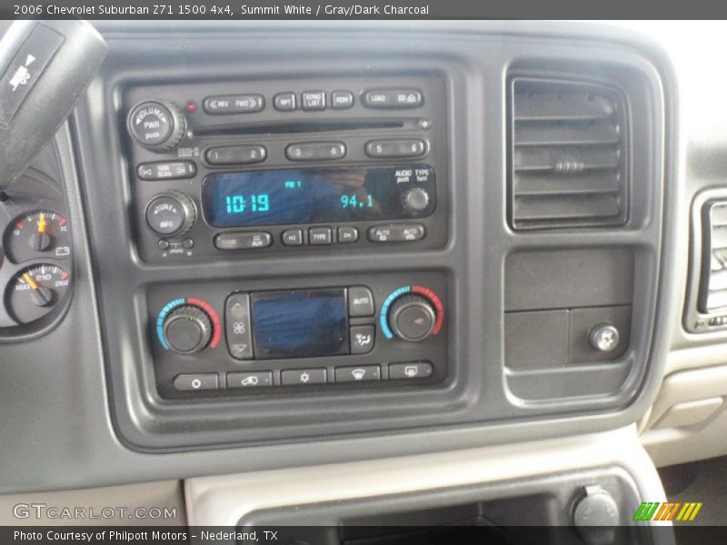 Summit White / Gray/Dark Charcoal 2006 Chevrolet Suburban Z71 1500 4x4