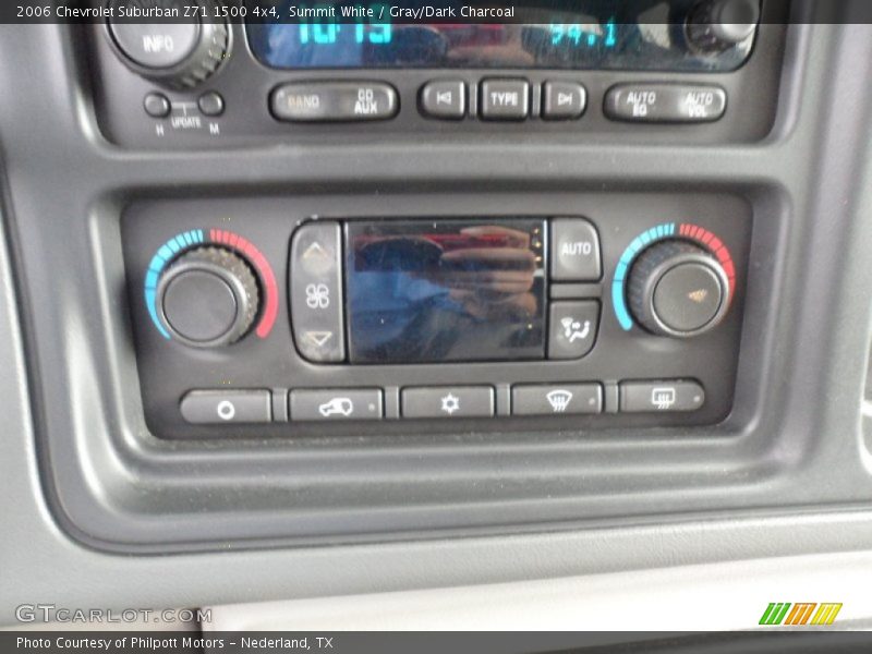 Summit White / Gray/Dark Charcoal 2006 Chevrolet Suburban Z71 1500 4x4