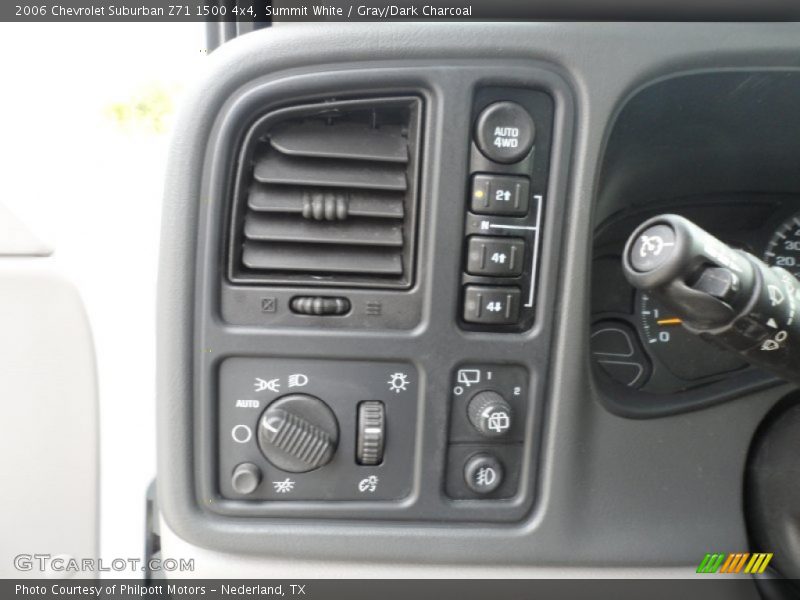 Summit White / Gray/Dark Charcoal 2006 Chevrolet Suburban Z71 1500 4x4
