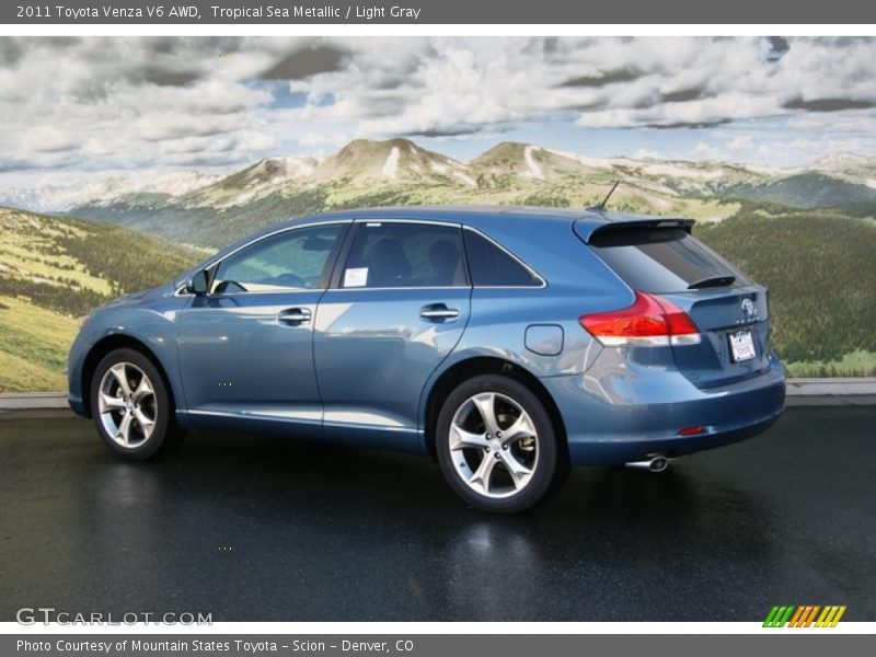 Tropical Sea Metallic / Light Gray 2011 Toyota Venza V6 AWD