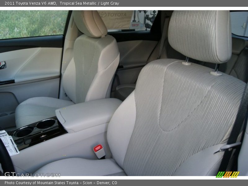 Tropical Sea Metallic / Light Gray 2011 Toyota Venza V6 AWD