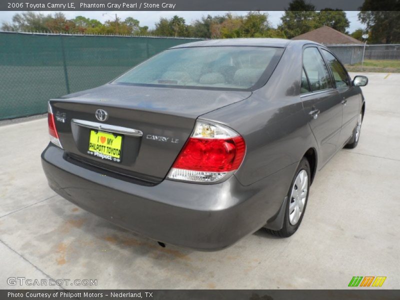 Phantom Gray Pearl / Stone Gray 2006 Toyota Camry LE
