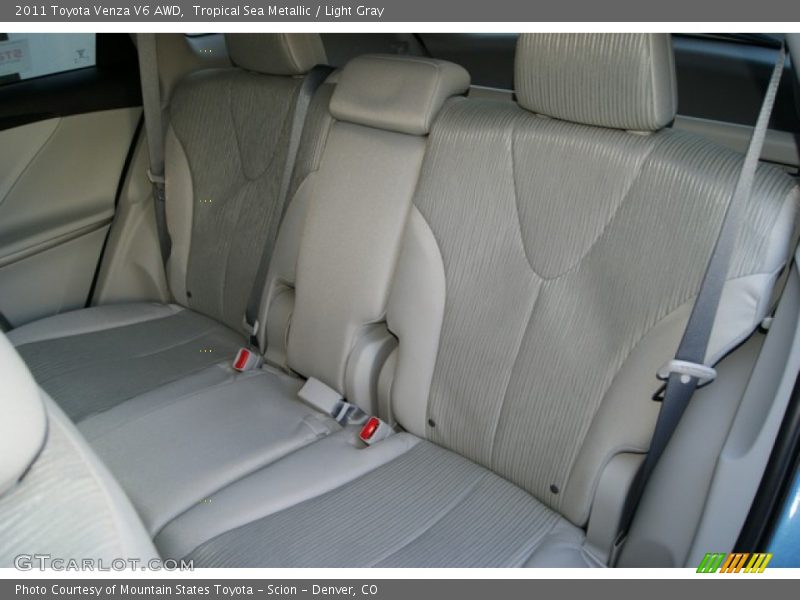 Tropical Sea Metallic / Light Gray 2011 Toyota Venza V6 AWD