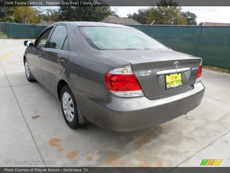 Phantom Gray Pearl / Stone Gray 2006 Toyota Camry LE