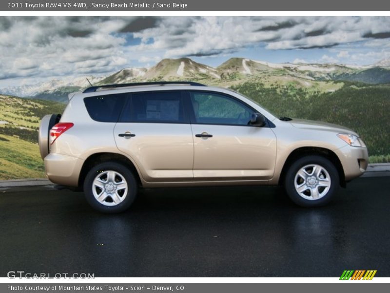 Sandy Beach Metallic / Sand Beige 2011 Toyota RAV4 V6 4WD