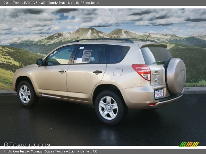 Sandy Beach Metallic / Sand Beige 2011 Toyota RAV4 V6 4WD