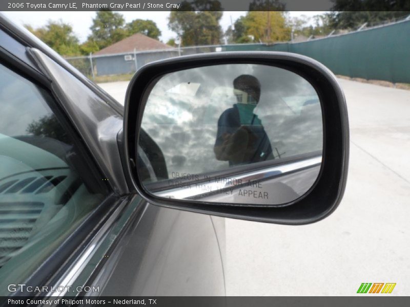 Phantom Gray Pearl / Stone Gray 2006 Toyota Camry LE