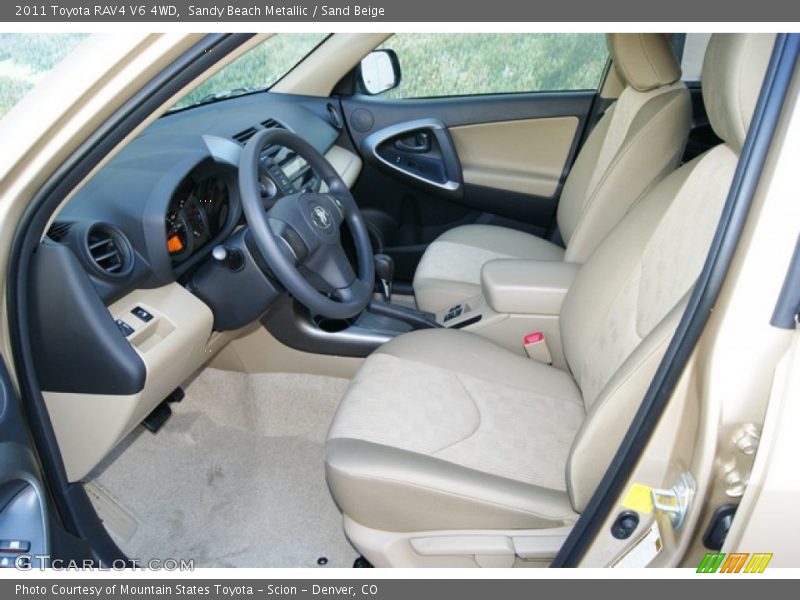  2011 RAV4 V6 4WD Sand Beige Interior