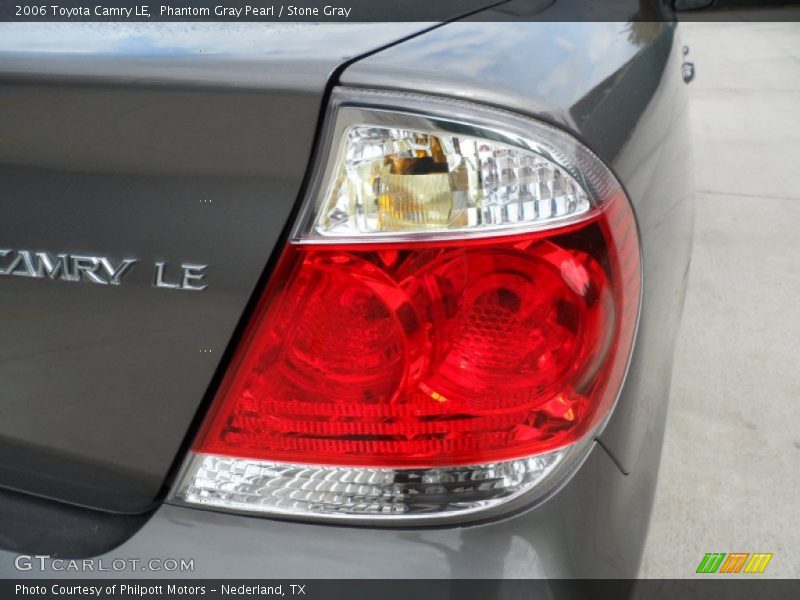 Phantom Gray Pearl / Stone Gray 2006 Toyota Camry LE