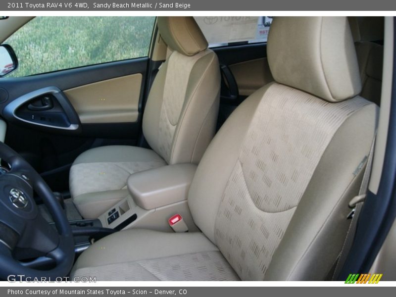 Sandy Beach Metallic / Sand Beige 2011 Toyota RAV4 V6 4WD