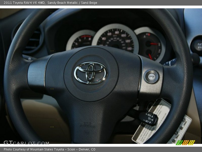Sandy Beach Metallic / Sand Beige 2011 Toyota RAV4 V6 4WD