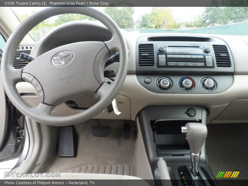 Phantom Gray Pearl / Stone Gray 2006 Toyota Camry LE