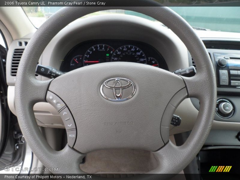 Phantom Gray Pearl / Stone Gray 2006 Toyota Camry LE