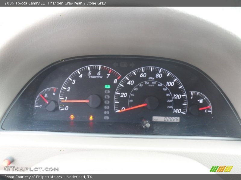 Phantom Gray Pearl / Stone Gray 2006 Toyota Camry LE