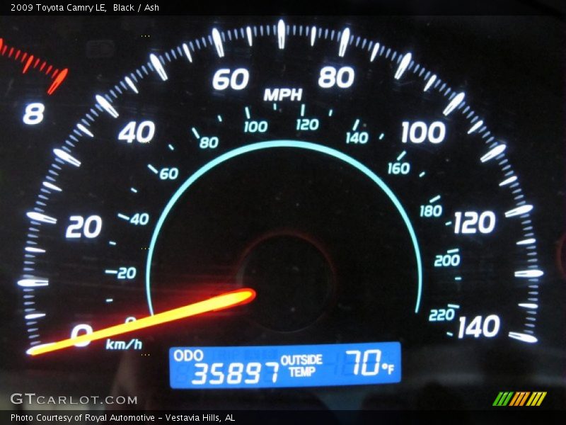 Black / Ash 2009 Toyota Camry LE