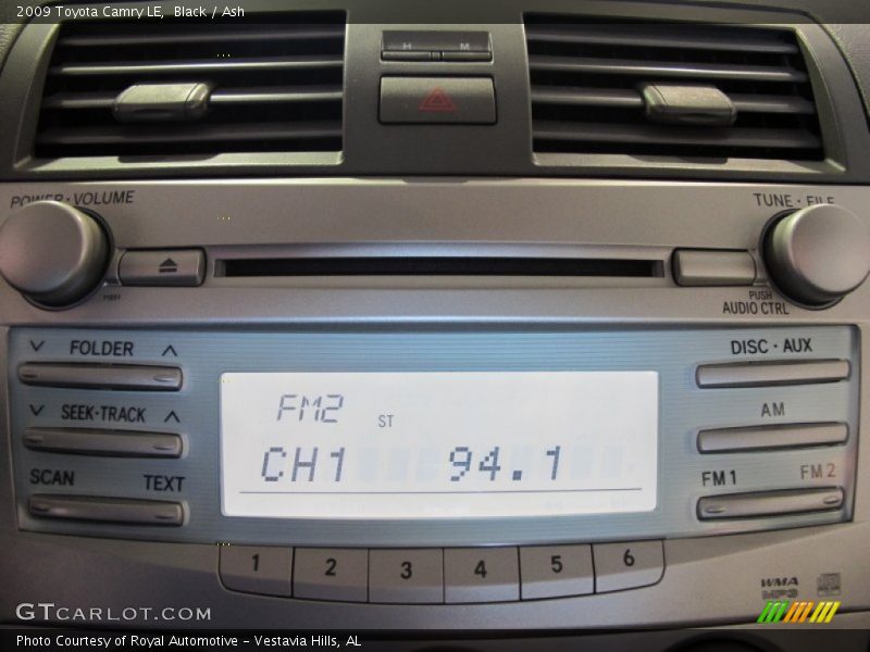 Black / Ash 2009 Toyota Camry LE
