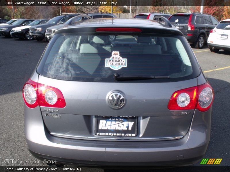 United Gray / Classic Gray 2008 Volkswagen Passat Turbo Wagon