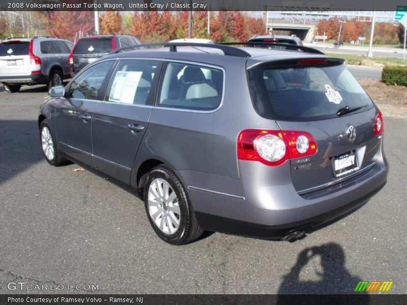 United Gray / Classic Gray 2008 Volkswagen Passat Turbo Wagon