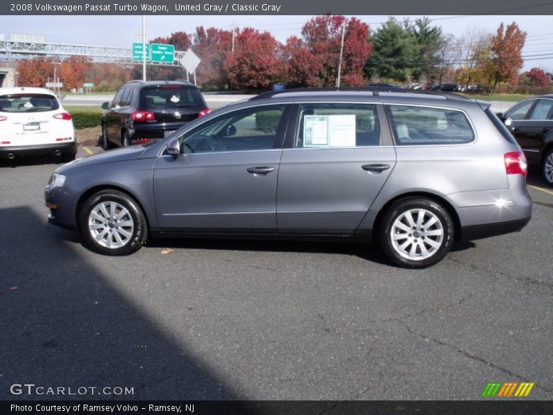 United Gray / Classic Gray 2008 Volkswagen Passat Turbo Wagon