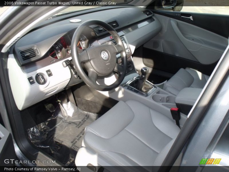 United Gray / Classic Gray 2008 Volkswagen Passat Turbo Wagon