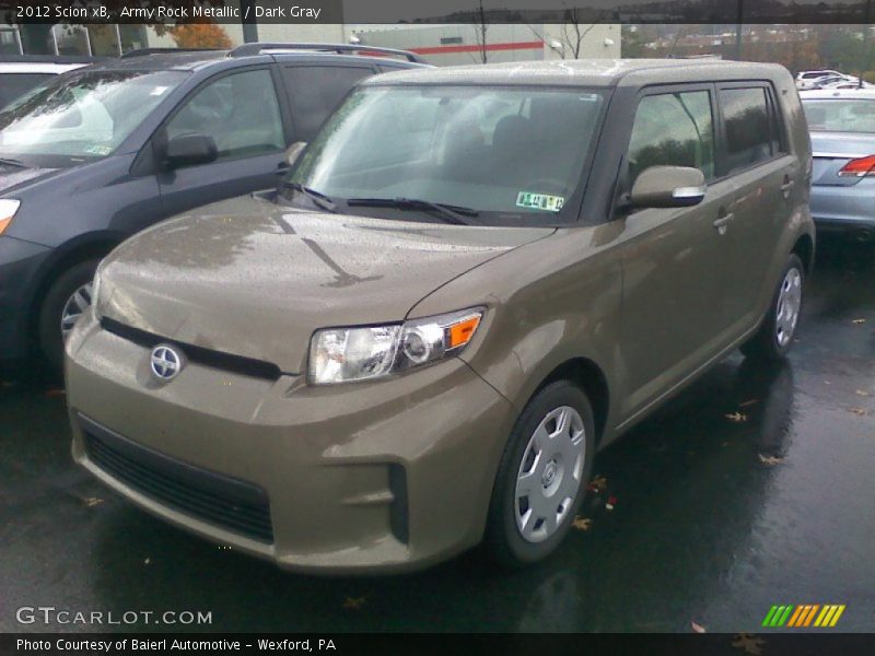 Army Rock Metallic / Dark Gray 2012 Scion xB