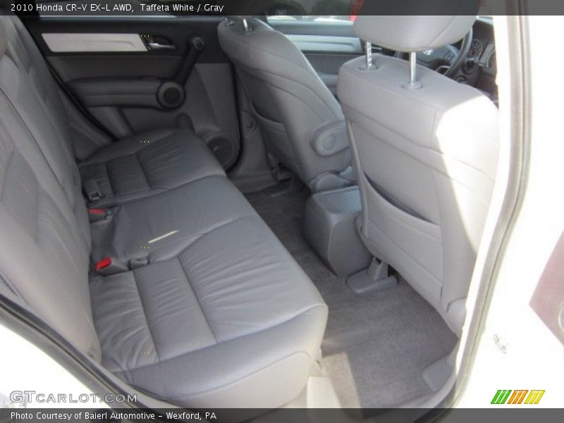 Taffeta White / Gray 2010 Honda CR-V EX-L AWD